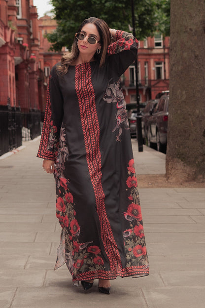 Erum Khan I Kaftan Edit I Moon Shadow - Pakistani Designer Dress - by Erum Khan - Type : Ladies Clothes - 100% Original at Saira Sultan