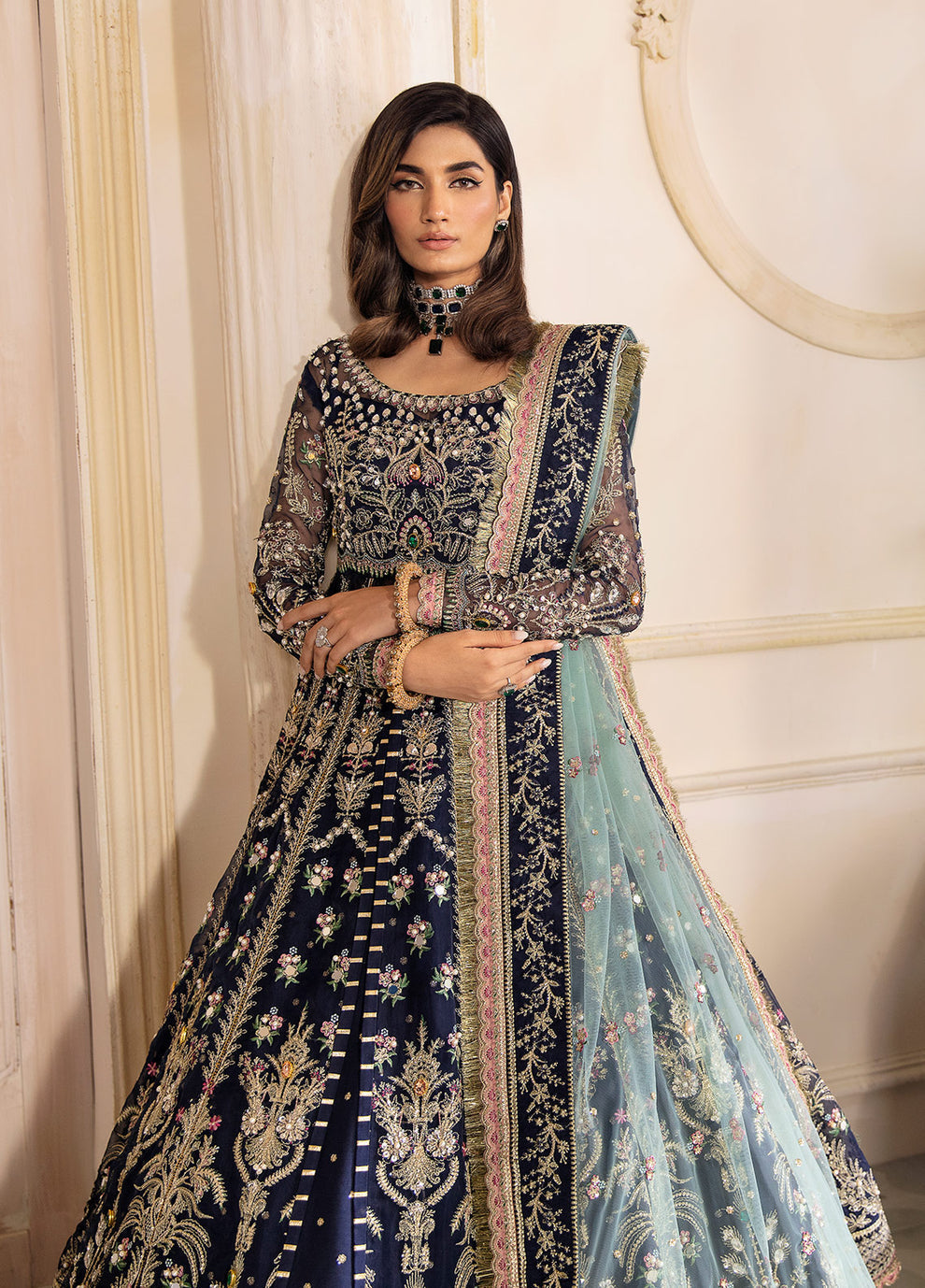 Gulaal | Wedding Formals | Shehnaz GL-WS-23V1-41 - Pakistani Designer Dress - by Gulaal | Type: Bridal - 100% Original at Saira Sultan