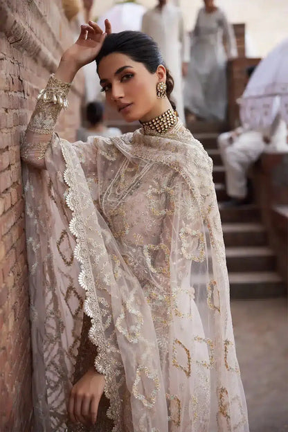 Afrozeh | Dastangoi Wedding Formals | Meharbano - Pakistani Designer Dress - by Afrozeh | Type: Bridal - 100% Original at Saira Sultan