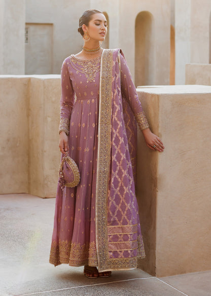 Kanwal Malik | Laira Formals | Vaneeza M Lilac Silk lawn