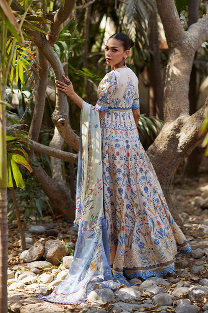 Mina Hassan | Chikankari Lawn 25 | Taara S Off White Lawn