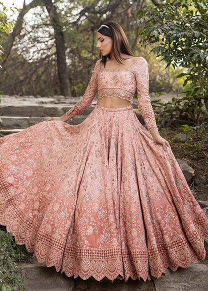 HSY | Summer Edit | Ballerina Pink - Pakistani Designer Dress - by HSY - Type : Ladies Clothes - 100% Original at Saira Sultan