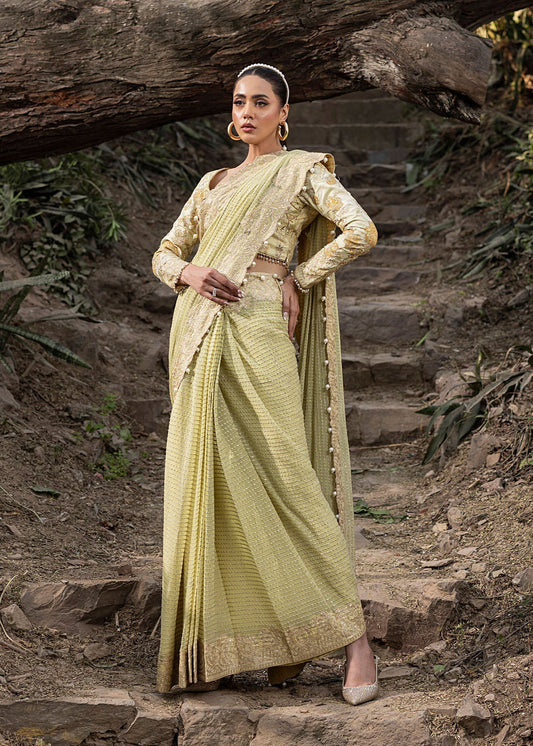 HSY | Summer Edit | Crayola - Pakistani Designer Dress - by HSY - Type : Ladies Clothes - 100% Original at Saira Sultan