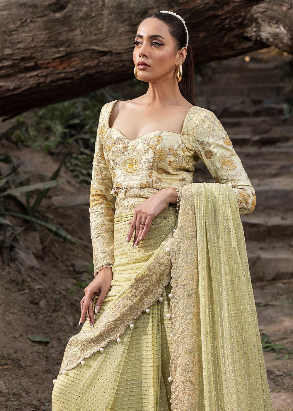 HSY | Summer Edit | Crayola - Pakistani Designer Dress - by HSY - Type : Ladies Clothes - 100% Original at Saira Sultan