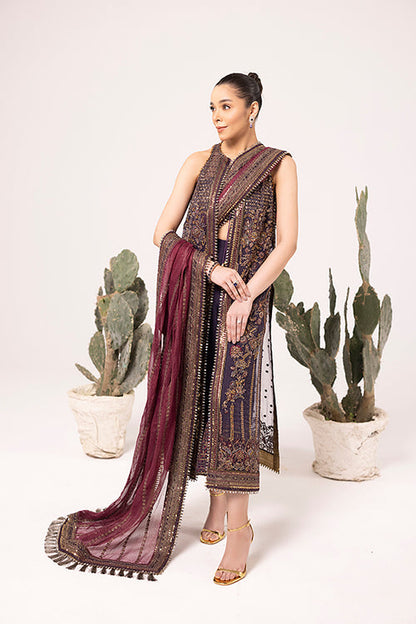 Laj | Elaheh Formals | DAHLIA XS Purple Organza
