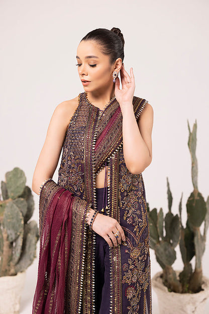 Laj | Elaheh Formals | DAHLIA S Purple Organza