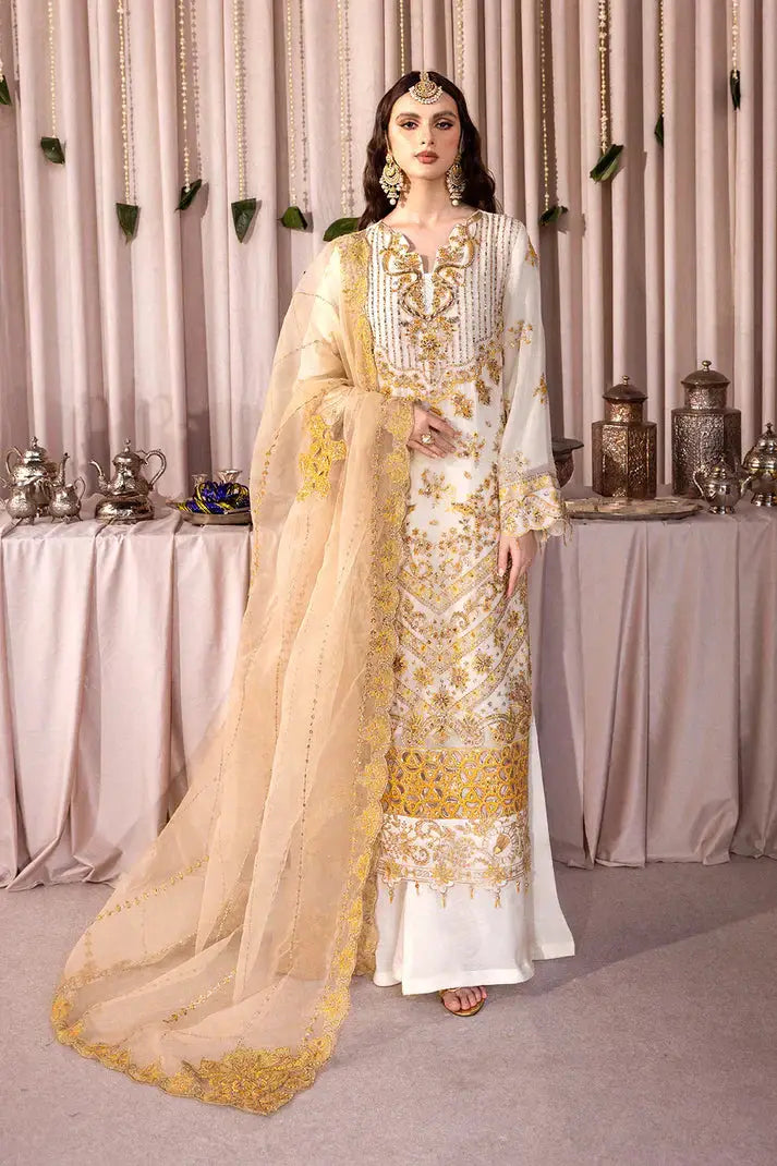 Emaan Adeel | Romansiyyah Luxury Formals 23 | RM-01 CHANTEL - Pakistani Designer Dress - by Emaan Adeel | Type: Formal - 100% Original at Saira Sultan