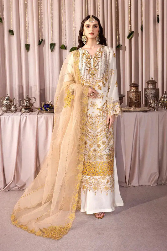 Emaan Adeel | Romansiyyah Luxury Formals 23 | RM-01 CHANTEL - Pakistani Designer Dress - by Emaan Adeel | Type: Formal - 100% Original at Saira Sultan