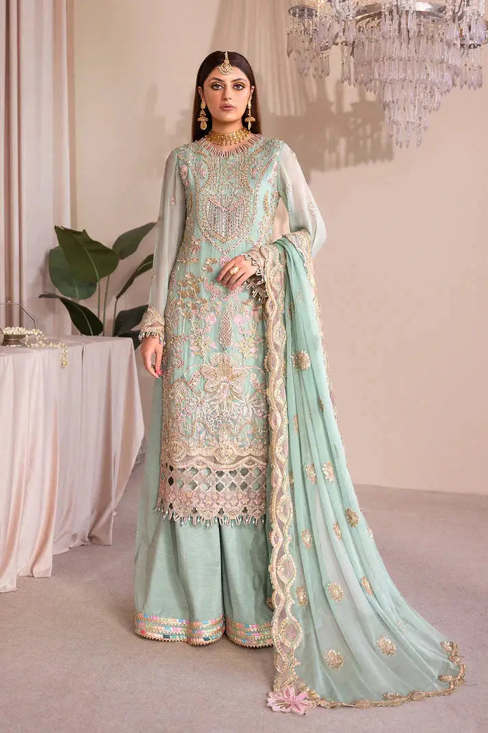 Emaan Adeel | Romansiyyah Luxury Formals 23 | RM-02 DALILAH - Pakistani Designer Dress - by Emaan Adeel | Type: Formal - 100% Original at Saira Sultan