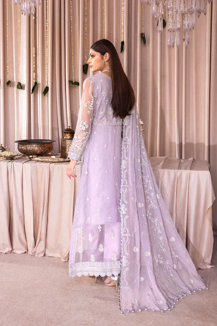 Emaan Adeel | Romansiyyah Luxury Formals 23 | RM-04 SWEET INDIGO - Pakistani Designer Dress - by Emaan Adeel | Type: Formal - 100% Original at Saira Sultan