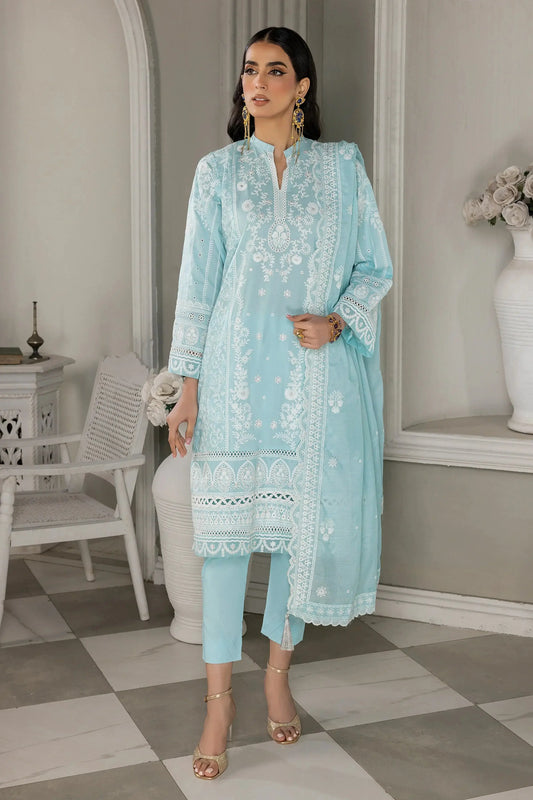 LSM | Embroidered Collection | 04 - Pakistani Designer Dress - by LSM | Type: Luxury - 100% Original at Saira Sultan