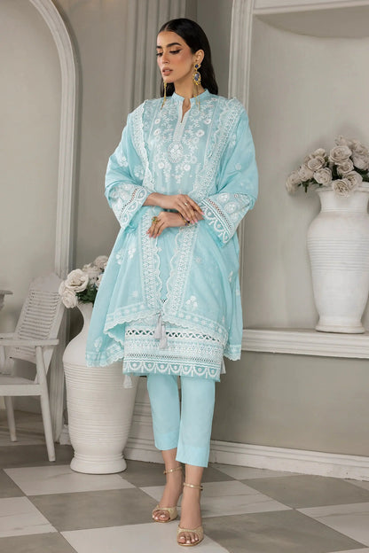 LSM | Embroidered Collection | 04 - Pakistani Designer Dress - by LSM | Type: Luxury - 100% Original at Saira Sultan