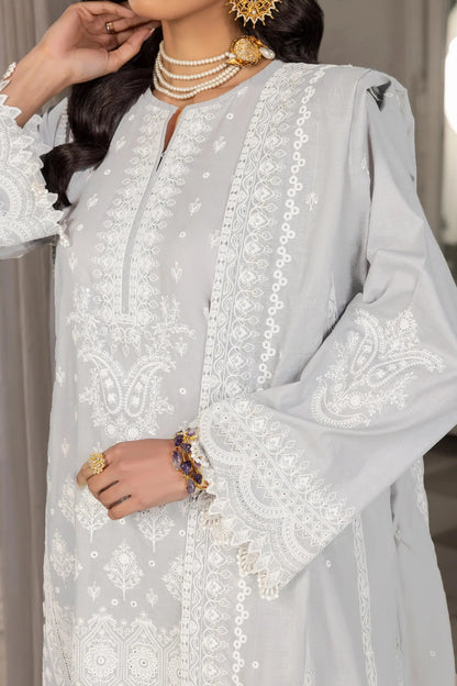 LSM | Embroidered Collection | 03 - Pakistani Designer Dress - by LSM | Type: Luxury - 100% Original at Saira Sultan