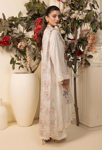 Adans Libas | Haelyn 25 | HAELYN 4 S Off White Lawn