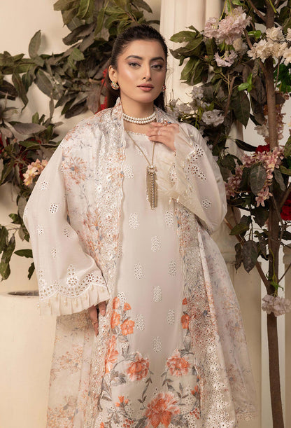 Adans Libas | Haelyn 25 | HAELYN 4 L Off White Lawn