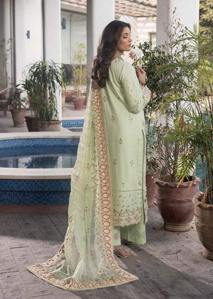 Shurooq | Luxury Lawn 25 | Amazon S Pastel Mint Lawn