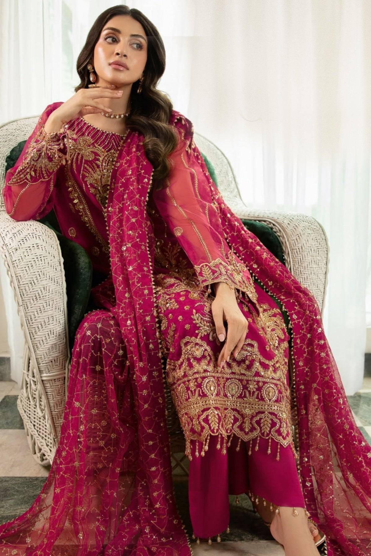 Raeesa Premium | Dehleez Formals | Dl 1031 - Pakistani Designer Dress - by Raeesa Premium - Type : Ladies Clothes - 100% Original at Saira Sultan