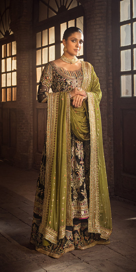 Erum Khan | Jahan Wedding Formals | LEELA - Pakistani Designer Dress - by Erum Khan | Type: Bridal - 100% Original at Saira Sultan