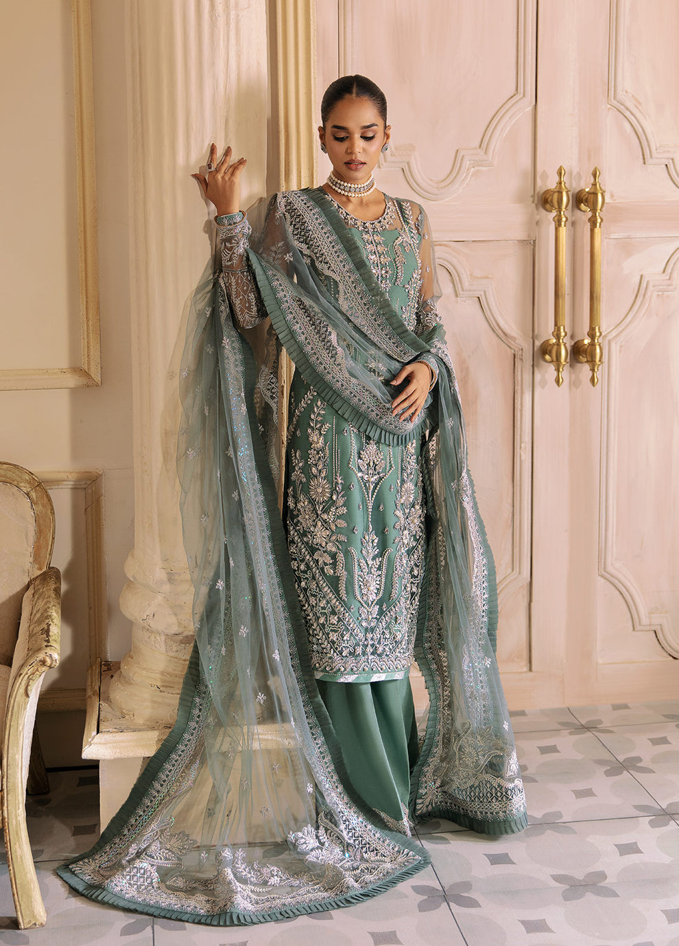 Gulaal | Wedding Formals | Nigar GL-WS-23V1-37 - Pakistani Designer Dress - by Gulaal | Type: Bridal - 100% Original at Saira Sultan