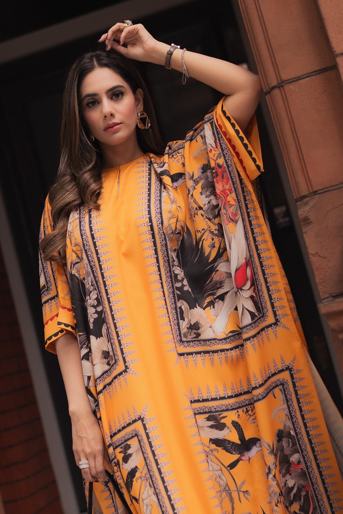 Erum Khan I Kaftan Edit I Halo Haze - Pakistani Designer Dress - by Erum Khan - Type : Ladies Clothes - 100% Original at Saira Sultan