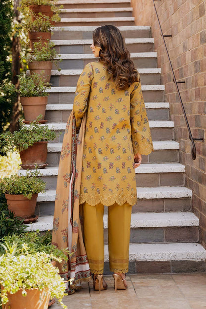 Afrozeh | Damask The Holiday Edit 25 | Lorien B S Mustard Lawn