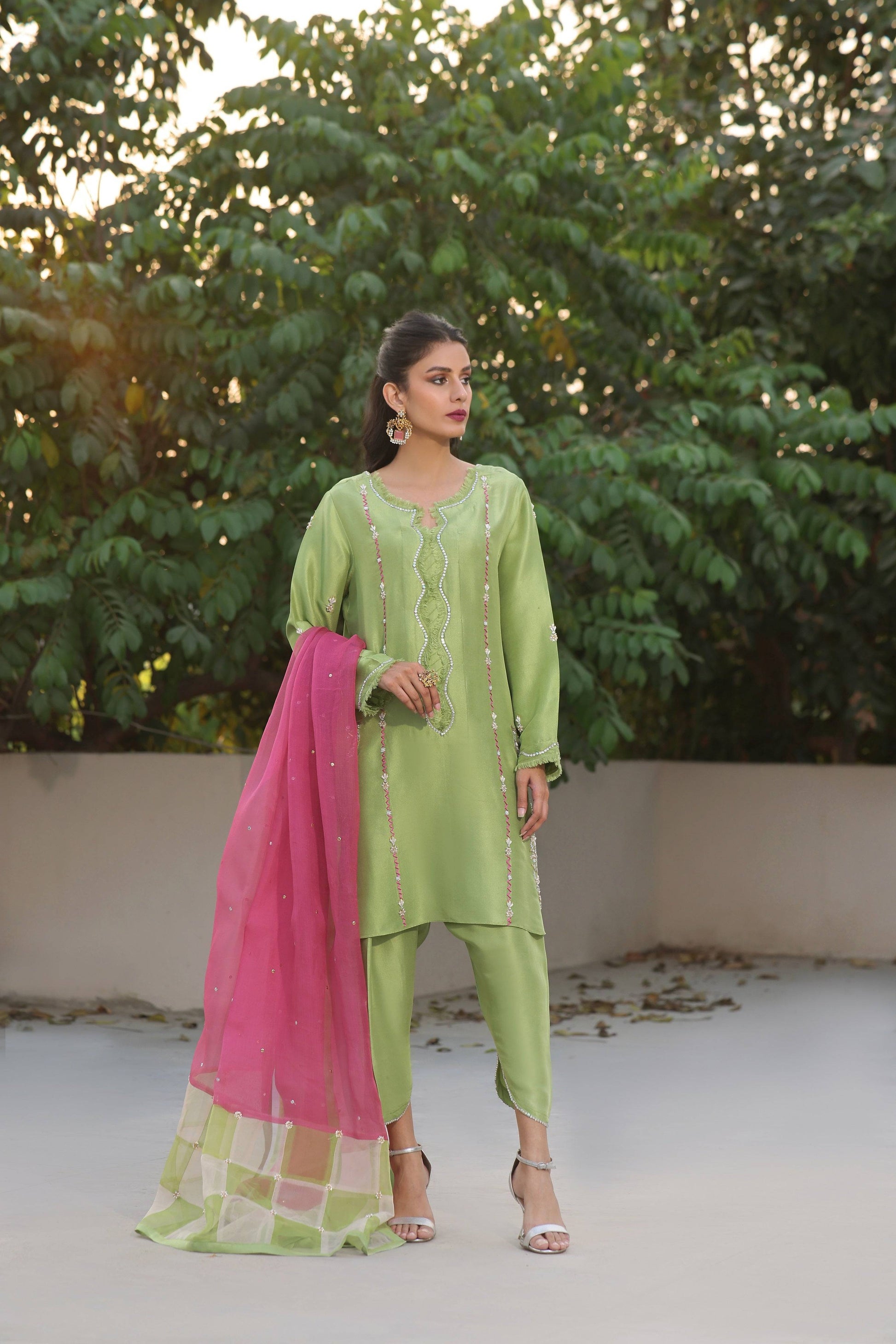 Mona Imran | Ezel Eid 25 | Gulrukh - Pakistani Designer Dress - by Mona Imran | Type: Ladies Clothes - 100% Original at Saira Sultan