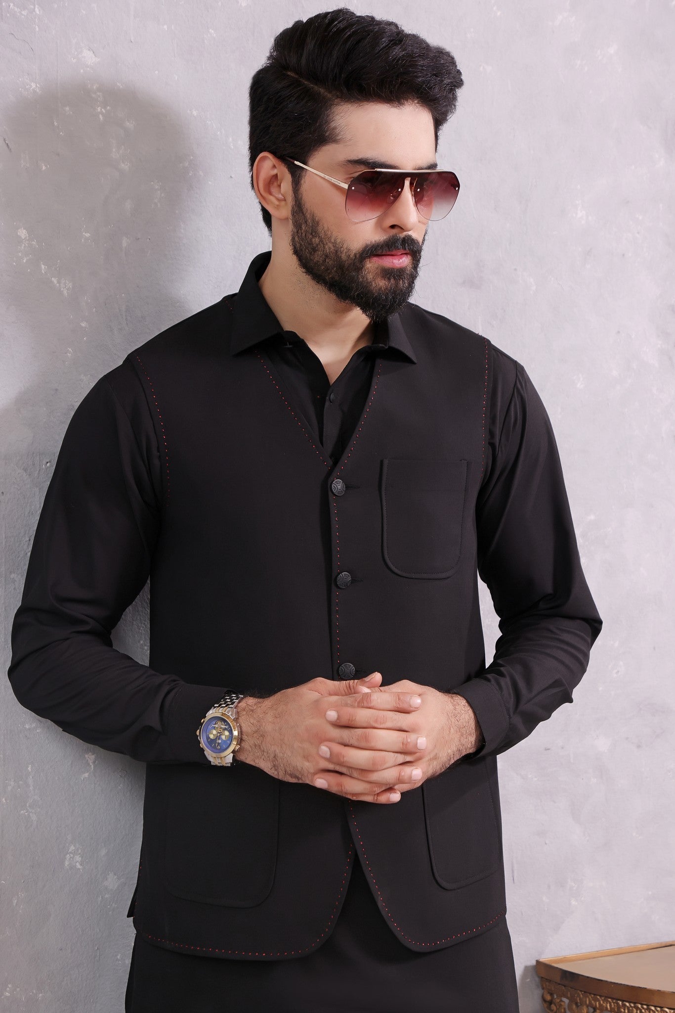 TGM | Men Fancy Wedding | Blacklead (3 Piece) Small