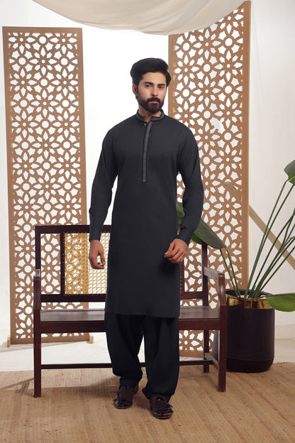 TGM | Men Fancy Wedding | Pixel Grey (3 Piece)