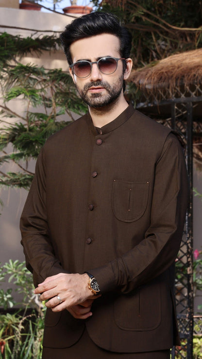 TGM | Men Fancy Wedding | Dark Oak (3 Piece) X-Large
