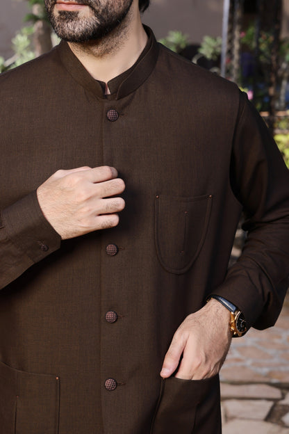 TGM | Men Fancy Wedding | Dark Oak (3 Piece) Large