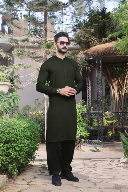TGM | Men Fancy Wedding | Emerald Groove (3 Piece)