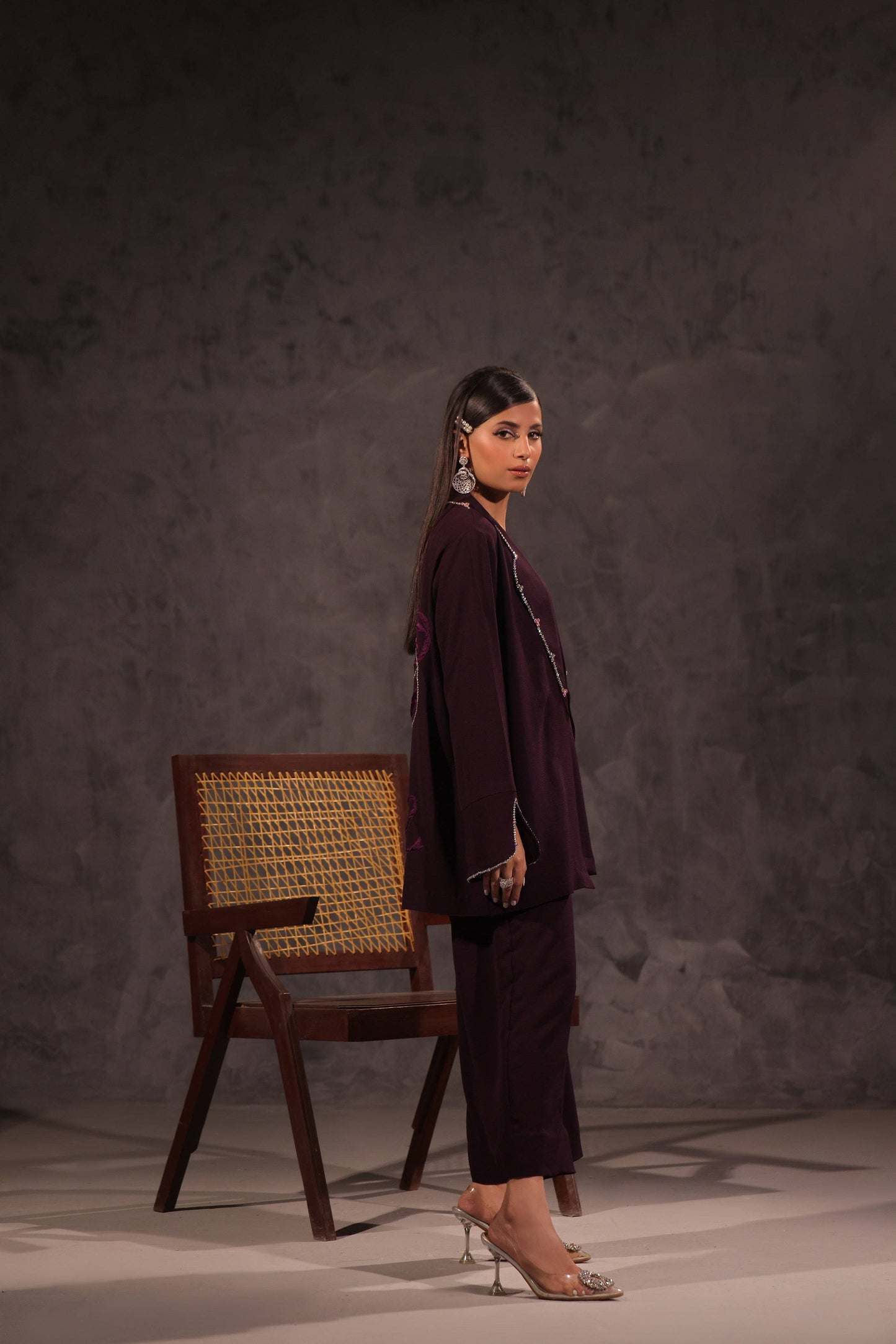 Mona Imran | Ezel Eid 25 | Amaya - Pakistani Designer Dress - by Hoorain Designer Wear | Type:  - 100% Original at Saira Sultan