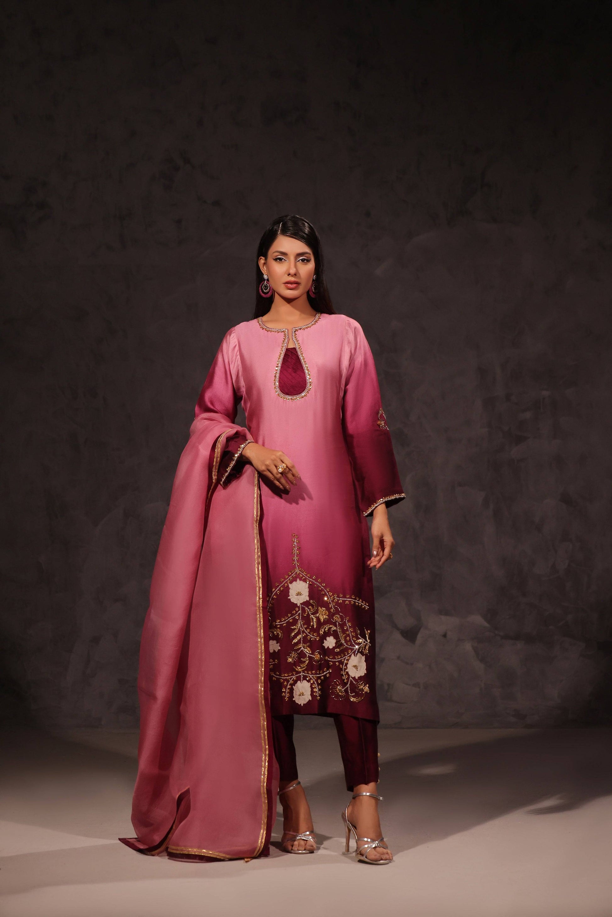 Mona Imran | Ezel Eid 25 |Maahru - Pakistani Designer Dress - by Mona Imran | Type: Ladies Clothes - 100% Original at Saira Sultan