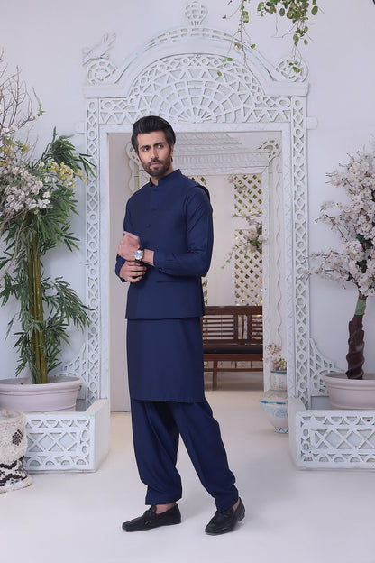 TGM | Men Fancy Wedding | Blue Munsell (3 Piece) Large