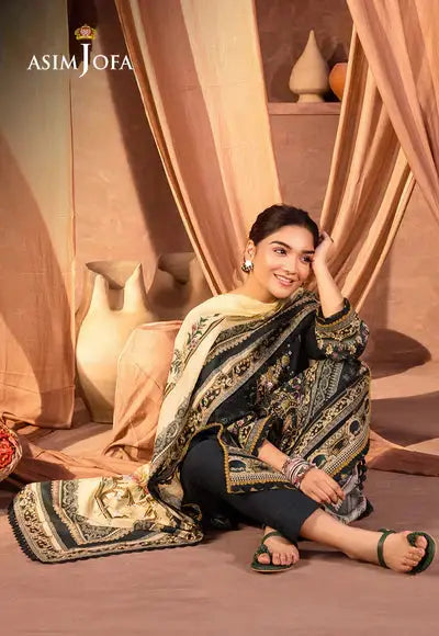 Asim Jofa | Prints Essentials | AJUB-13 - Pakistani Designer Dress - by Asim Jofa | Type: Luxury - 100% Original at Saira Sultan