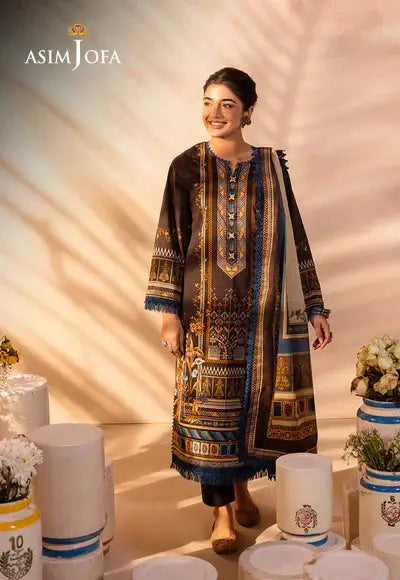 Asim Jofa | Prints Essentials | AJUB-18 - Pakistani Designer Dress - by Asim Jofa | Type: Luxury - 100% Original at Saira Sultan