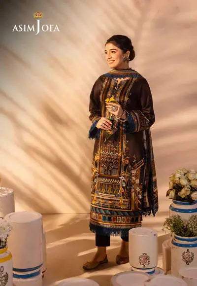Asim Jofa | Prints Essentials | AJUB-18 - Pakistani Designer Dress - by Asim Jofa | Type: Luxury - 100% Original at Saira Sultan