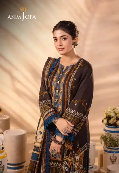 Asim Jofa | Prints Essentials | AJUB-18 - Pakistani Designer Dress - by Asim Jofa | Type: Luxury - 100% Original at Saira Sultan