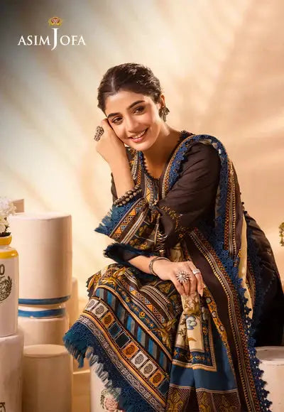Asim Jofa | Prints Essentials | AJUB-18 - Pakistani Designer Dress - by Asim Jofa | Type: Luxury - 100% Original at Saira Sultan