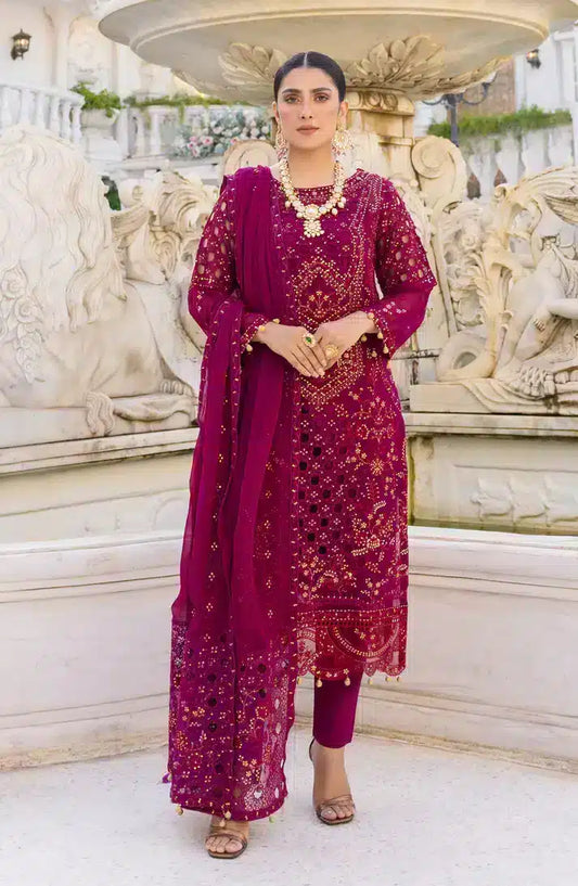 Emaan Adeel | Zimal Luxury Formals 23 | ZM 01 MUSHQ - Pakistani Designer Dress - by Emaan Adeel | Type: Formal - 100% Original at Saira Sultan