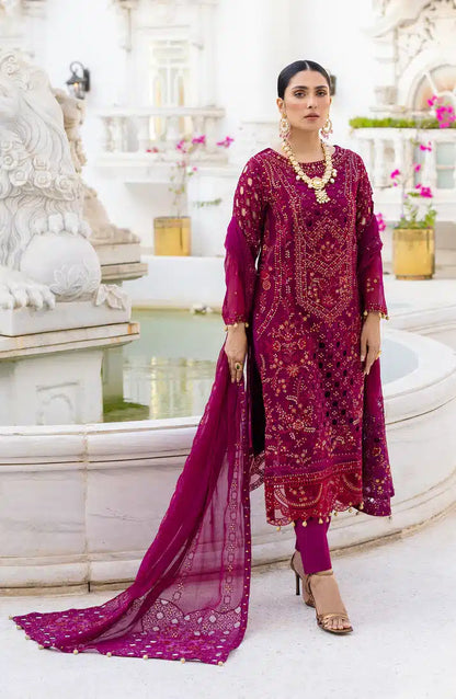 Emaan Adeel | Zimal Luxury Formals 23 | ZM 01 MUSHQ - Pakistani Designer Dress - by Emaan Adeel | Type: Formal - 100% Original at Saira Sultan