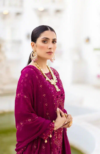 Emaan Adeel | Zimal Luxury Formals 23 | ZM 01 MUSHQ - Pakistani Designer Dress - by Emaan Adeel | Type: Formal - 100% Original at Saira Sultan