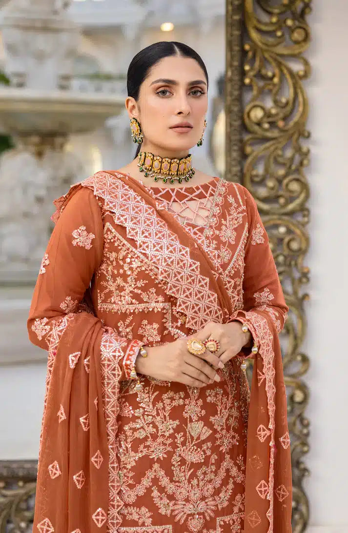 Emaan Adeel | Zimal Luxury Formals 23 | ZM 09 GULAAL - Pakistani Designer Dress - by Emaan Adeel | Type: Formal - 100% Original at Saira Sultan