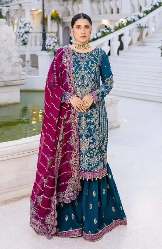Emaan Adeel | Zimal Luxury Formals 23 | ZM 06 RUMESAH - Pakistani Designer Dress - by Emaan Adeel | Type: Formal - 100% Original at Saira Sultan