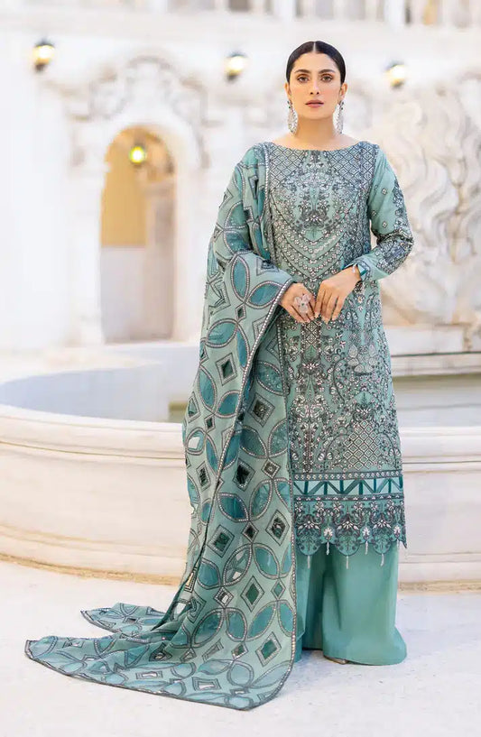 Emaan Adeel | Zimal Luxury Formals 23 | ZM 10 RANGREZA - Pakistani Designer Dress - by Emaan Adeel | Type: Formal - 100% Original at Saira Sultan
