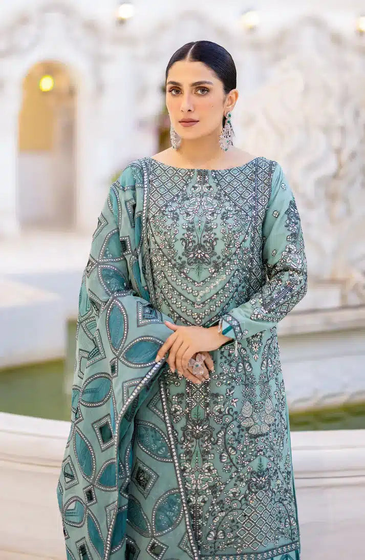 Emaan Adeel | Zimal Luxury Formals 23 | ZM 10 RANGREZA - Pakistani Designer Dress - by Emaan Adeel | Type: Formal - 100% Original at Saira Sultan