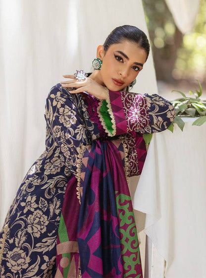 Zainab Chottani | Tahra Lawn 24 | TAMARA - D 7B - Pakistani Designer Dress - by Zainab Chottani | Type: Luxury - 100% Original at Saira Sultan