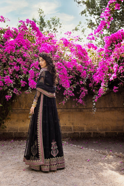 Erum Khan | Umaima Eid Edit | MAHJABEEN S Black Net