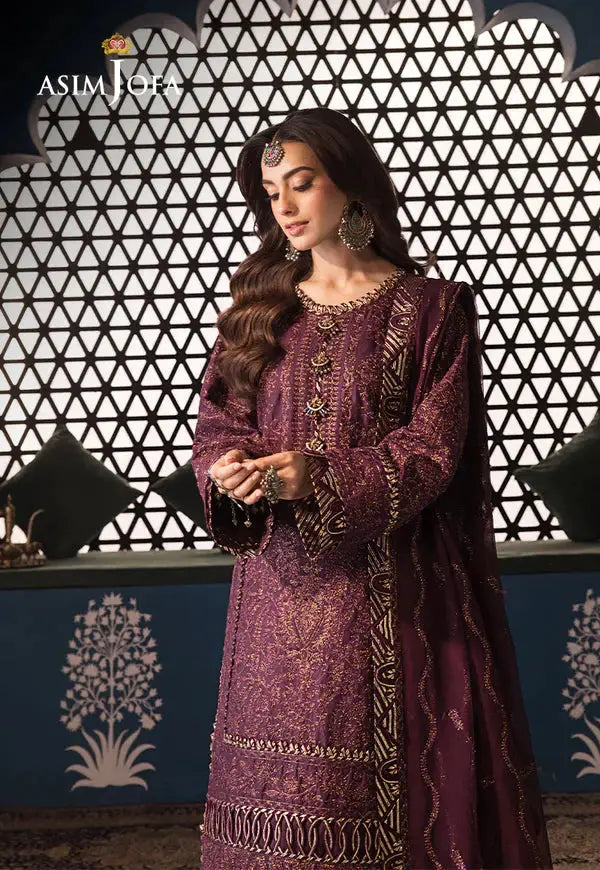Asim Jofa | Fasana e Ishq Eid Luxury Lawn | AJFI-06 - Pakistani Designer Dress - by Asim Jofa | Type: Luxury - 100% Original at Saira Sultan