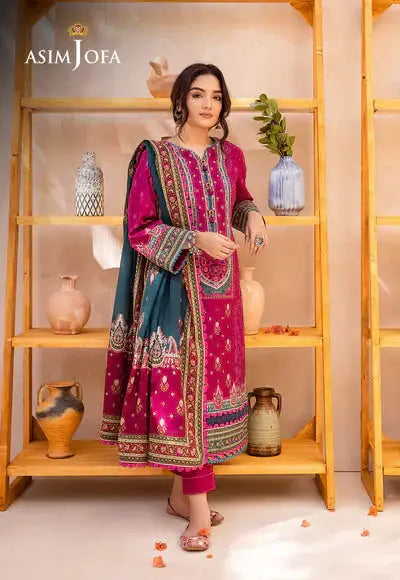 Asim Jofa | Prints Essentials | AJUB-05 - Pakistani Designer Dress - by Asim Jofa | Type: Luxury - 100% Original at Saira Sultan